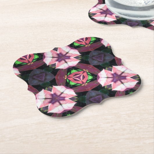 Plum Passion Kartonnen Onderzetters (Gekanteld)