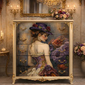 Plum & Pearl Roos Decoupage Tissuepapier