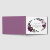 Plum Peonies Vrijgezellenfeest gastenboek (Volledig)