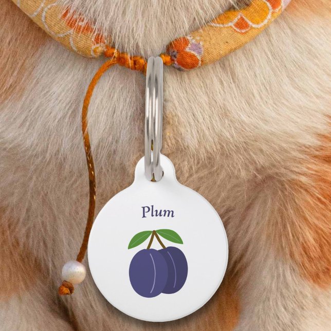 Plum Pet Tag Huisdierpenning (Plum Pet Tag)