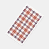 Plum Plaid Servet (Hoek)