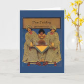 "Plum Pudding", by Maxfield Parrish Kaart (Gele Bloem)