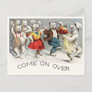 Plum Pudding Jig Briefkaart