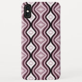 Plum Red Diamond Pattern Case-Mate iPhone Case (Achterkant)