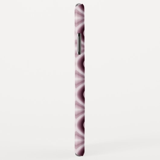 Plum Red Diamond Pattern Case-Mate iPhone Case (Achterkant/rechts)