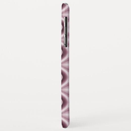 Plum Red Diamond Pattern Case-Mate iPhone Case (Achterkant/links)