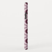 Plum Red Diamond Pattern Case-Mate iPhone Case (Achterkant/rechts)