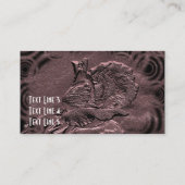 Plum Roos Floral Art Visitekaartje (Achterkant)