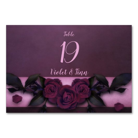 Plum-Roos Kaart (Voorkant)