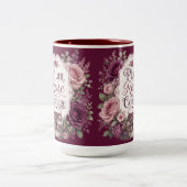 Plum Rose Cottage Accent Mok (Center)