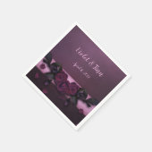 Plum-Rozen Servet (Hoek)