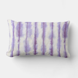 Plum Shibori Tie Dye Kussen