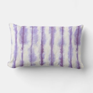 Plum Shibori Tie Dye Kussen