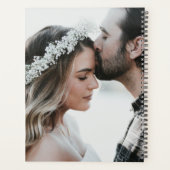 Plum Silver Boterfly glitter DIY name foto Planner (Achterkant)