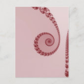 Plum Simple Spiral Briefkaart (Voorkant)