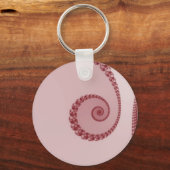 Plum Simple Spiral Sleutelhanger (Voorkant)