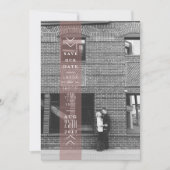 Plum Sla de datumbanner op | Overlayfoto Save The Date (Voorkant)