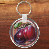 Plum Sleutelhanger (Voorkant)