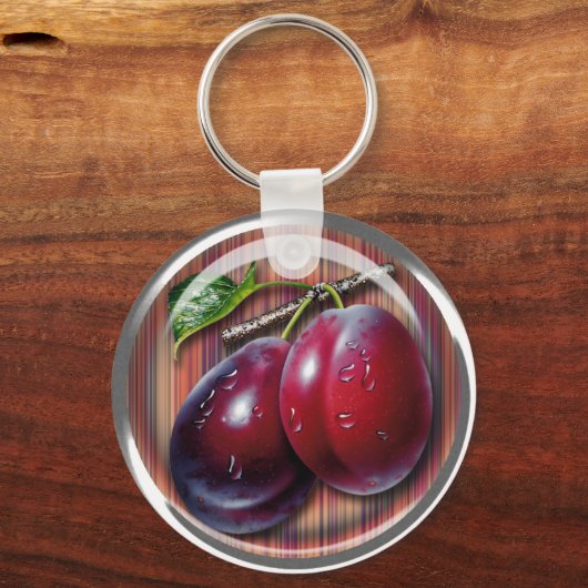 Plum Sleutelhanger (Voorkant)