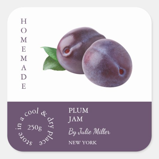 Plum Small Business Label (Voorkant)