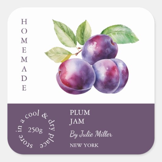 Plum Small Business Label (Voorkant)