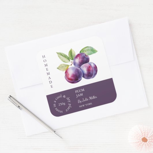 Plum Small Business Label (Envelop)