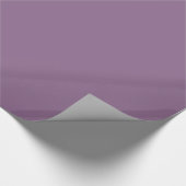 Plum Solid Color Cadeaupapier (Hoek)