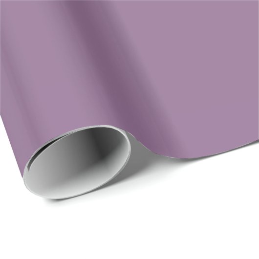 Plum Solid Color Cadeaupapier (Rol Hoek)