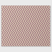 Plum Spice Moods Chevrons Cadeaupapier (Vlak)
