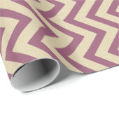 Plum Spice Moods Chevrons Cadeaupapier (Rol Hoek)