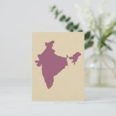 Plum Spice Moods India Briefkaart (Staand voorkant)