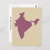 Plum Spice Moods India Briefkaart (Voorkant / Achterkant)