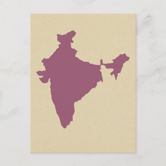 Plum Spice Moods India Briefkaart (Voorkant)