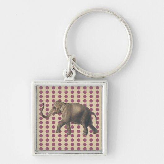 Plum Spice Moods Stippen met olifant Sleutelhanger (Voorkant)