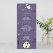 PLUM SPOOKY POMPOEN SPIN HERFST SPOOK HALLOWEEN MENU (Staand voorkant)