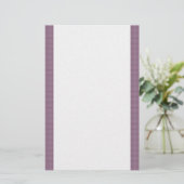 Plum Squares Stationery Briefpapier (Staand voorkant)