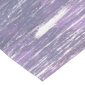 Plum Table | Paarse Zilveren Splatter-penseelstree Korte Tafelloper (Hoek)