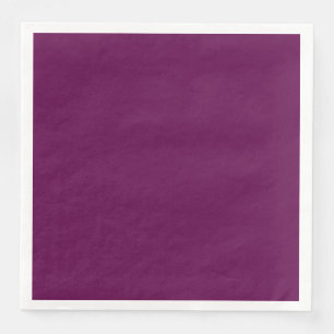 Plum to Match Paper Dinner Napkins Servet