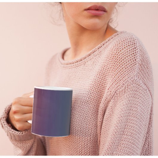 Plum Tranquility - Elegante Plum Blauwgroen Gradie Koffiemok