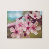 Plum Tree Blossom 8 x 10 inch uitdagend Legpuzzel (Horizontaal)