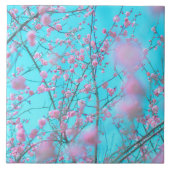 Plum Tree Blossom Tegeltje (Voorkant)