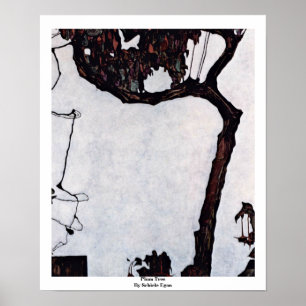 Plum Tree by Schiele Egon Poster