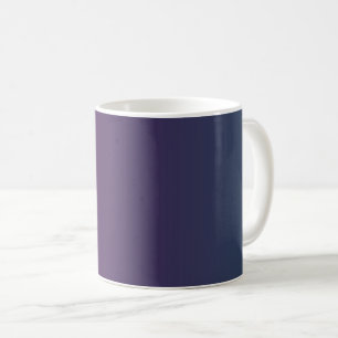 Plum Twilight - Elegante Plum Blue Gradient Mok