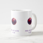 Plum Valentines Grote Koffiekop (Voorkant rechts)
