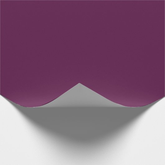 Plum (vaste kleur) cadeaupapier (Hoek)