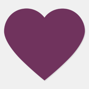 Plum (vaste kleur) hart sticker