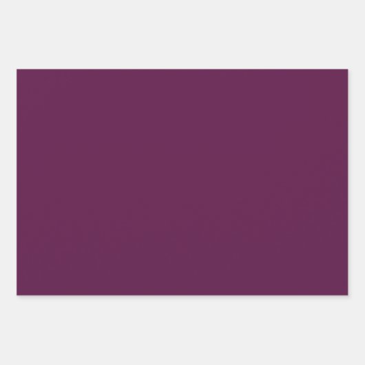 Plum (vaste kleur) inpakpapier vel (Voorkant 3)