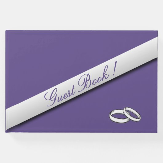 Plum Wedding Gastenboek (Voorkant)