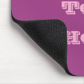 Plum Wine Paarse Lente Seizoen Effen Kleur Muismat (Hoek)