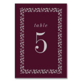 Plum Zilver Glitter Bruiloft Kaart (Voorkant)